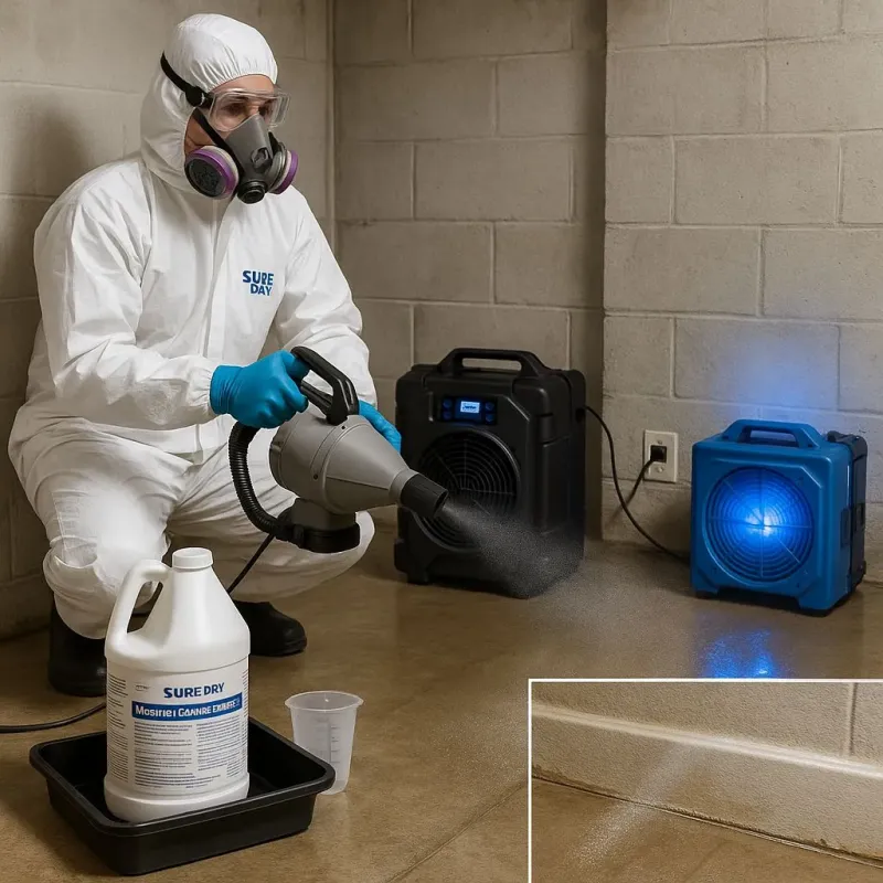 Sanitization and Odor Removal process in Applewood, CO