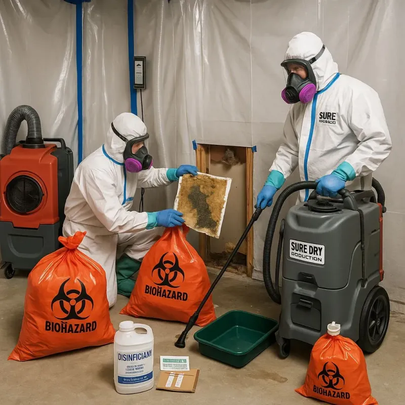 Contaminated Water Handling Protocols process in Applewood, CO