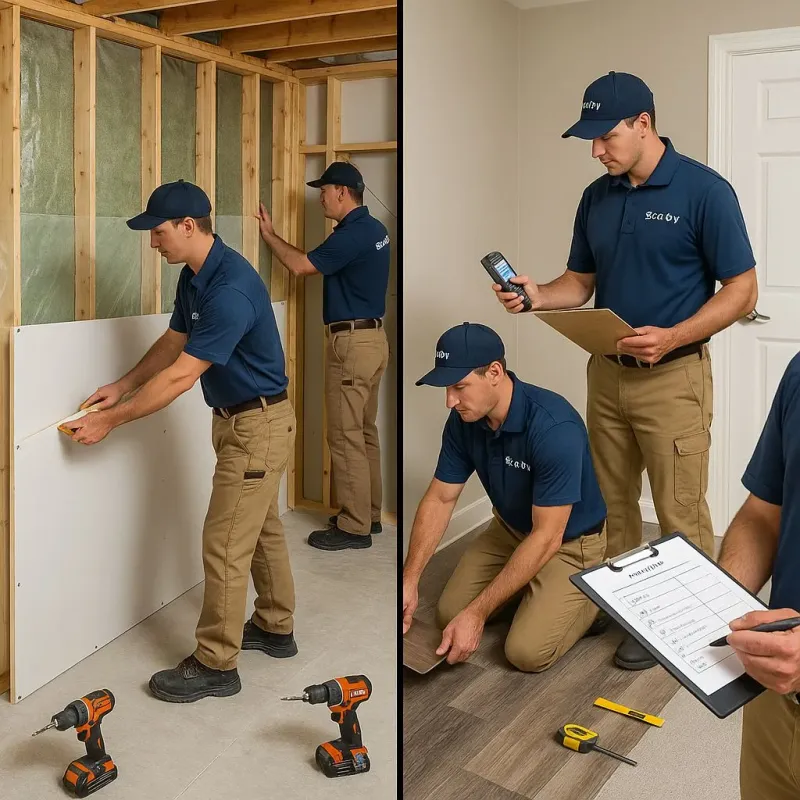 Repairs and Reconstruction process in Applewood, CO